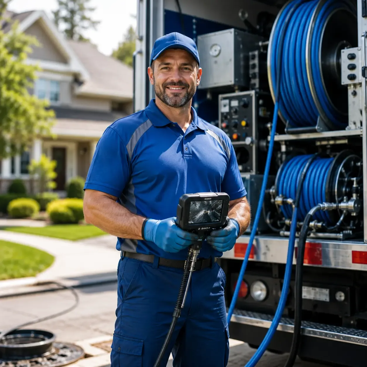 Local outdoor drain cleaning specialists in Augusta, MI